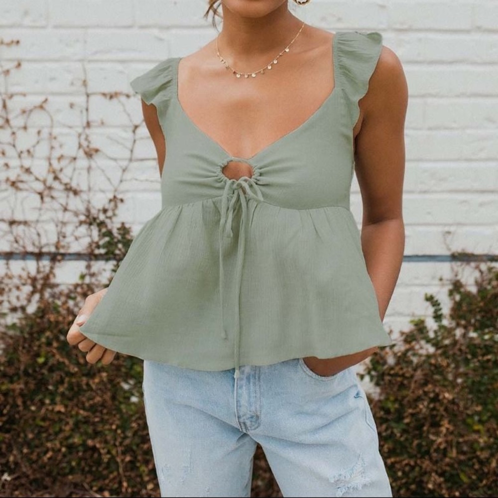 Sea Breeze Tank In Green